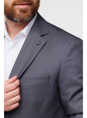 Костюм чоловічий темно-сірий однотонний