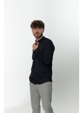 Сорочка чоловіча чорна