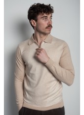 Поло чоловіче бежеве