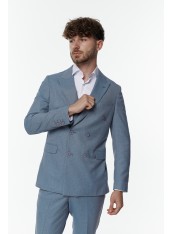 Костюм чоловічий двобортний