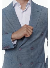 Костюм чоловічий двобортний